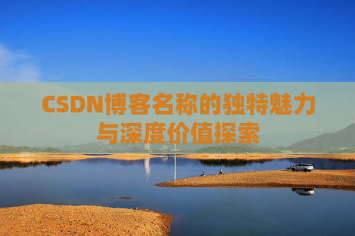 CSDN博客名称的独特魅力与深度价值探索